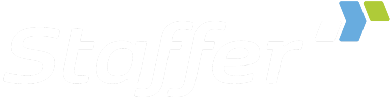 Logo Staffer White